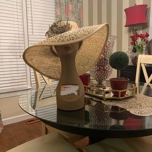 Animal print church hat